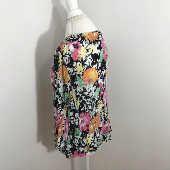 Lauren Ralph Lauren Floral Linen Top - Picture 6 of 9